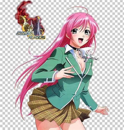 Moka Akashiya Rosario Vampire Yuki Cross Manga Png Clipart Artwork