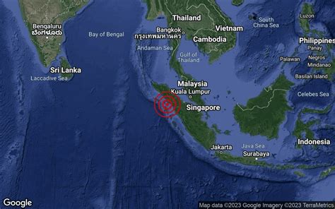 Magnitude 62 Earthquake Hits Off West Coast Of Sumatra No Tsunami