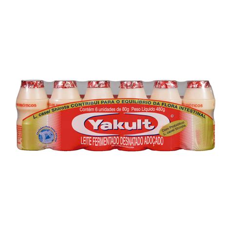 Yakult Fermented Milk Units Armaz M Brazil Market