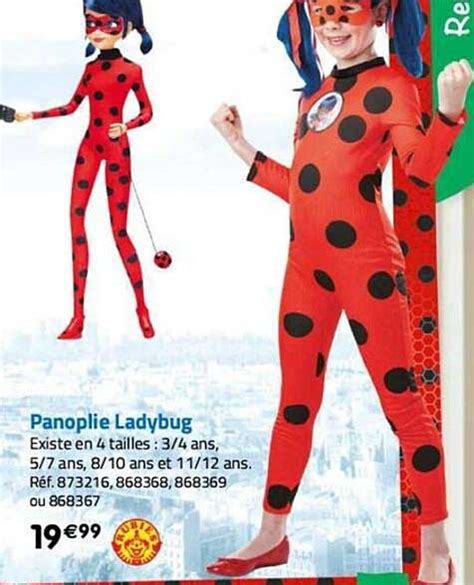 Offre Panoplie Ladybug Chez La Grande Recre