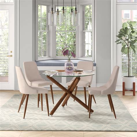 Modern Round Glass Dining Table For Best Sale | www.pinnaxis.com