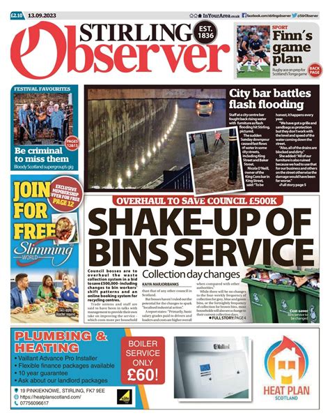 Stirling Observer Magazine Get Your Digital Subscription