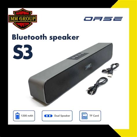 Jual Oase Wireless Speaker S Bluetooth Portable Speaker Bass