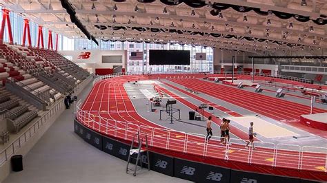 Boston College Track Teams New Home At State Of The Art Facility Youtube