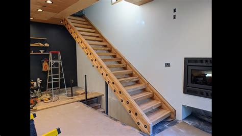 Building And Installing A Glulam Staircase From Scratch YouTube