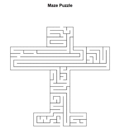 Fun maze puzzle printables – Artofit