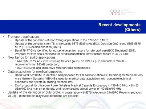 Spectrum Regulations For Short Range Devices In Europe