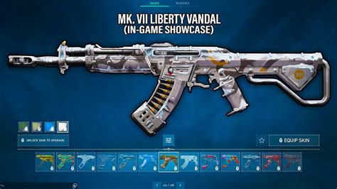 New Mk Vll Liberty Skin Bundle In Valorant In Game Youtube