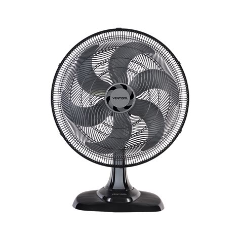 Ventilador Mesa Turbo P Cm Preto V Premium Ventisol Almeida