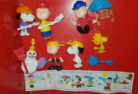 RETRO KINDER SURPRISE Egg Ferrero Snoopy Peanuts 1999 Lot EUR 8 75