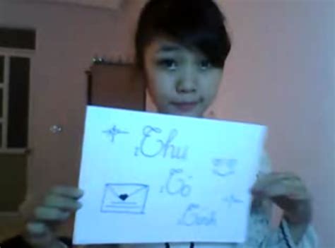 Thư tỏ tình dễ thương của một hot girl X