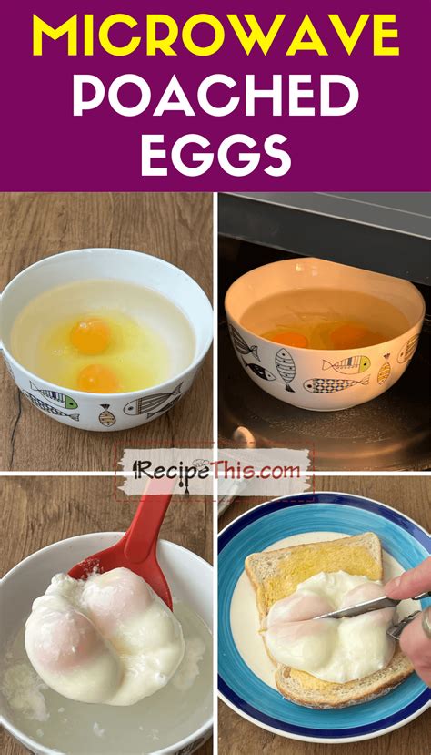 How To Poach An Egg In The Microwave Recipe This