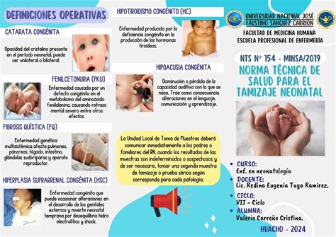 Tr Ptico De Tamixaje Neonatal Nursing Cvc Udocz