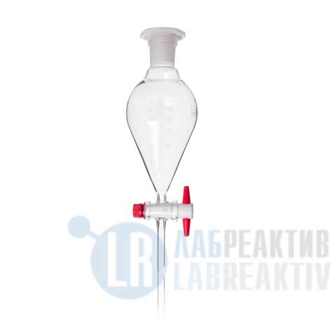 Воронка делительная DURAN Group 250 мл, коническая, NS29/32, с PTFE ...