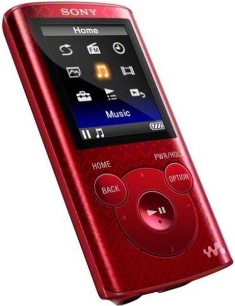 Sony Nwz E Walkman Mp Speler Gb Rood Bol