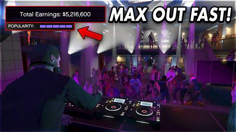 Easy Max Out Nightclub Popularity To Make Millions In Gta Online