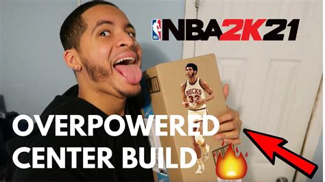 Most Overpowered Center Build In Nba K Nba K Myteam Youtube