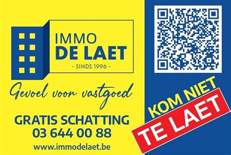 Woning Te Koop In ANTWERPEN Immo De Laet