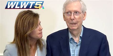 Mitch McConnell Freezes Again Live on Camera