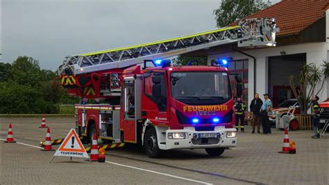 NEUE DLK Ankunft Der Neuen DL A K 23 12 GL Der Feuerwehr Herzberg