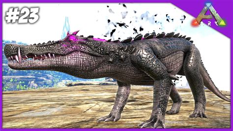 Dark Kaprosuchus Taming Ark Phoenix Mod Tamil Ep Ark