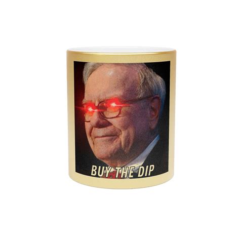 Silver Gold Laser Eyes Investor Trader Warren Buffett Buy The Dip