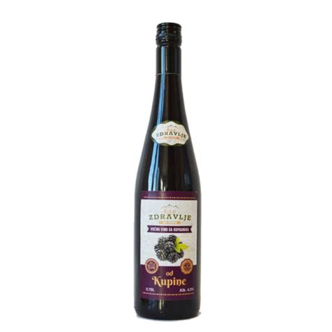 Voćno vino od kupine - Kao Zdravlje online prodavnica
