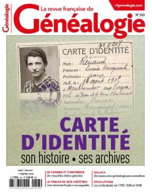 La Revue française de Généalogie Avril Mai 2021 PDF Digital Magazines