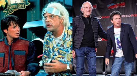 Marty Mcfly E Doc Di Nuovo Insieme Per Il Panel Di Ritorno Al Futuro