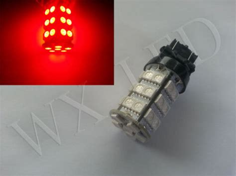 36 5050 Smd Led Light Bulbs Red 3157 3457 3057 3047 3357 4114 Brake