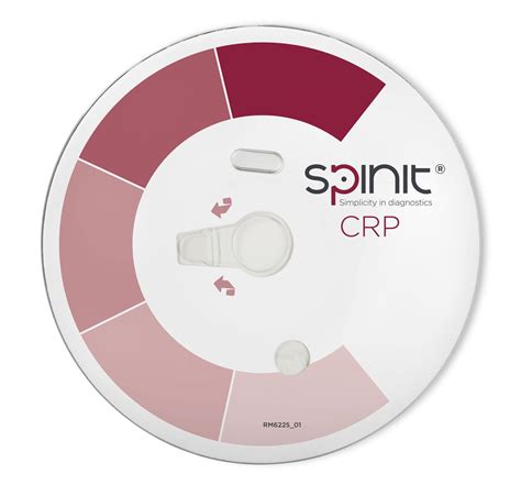 Kit de prueba de proteína C reactiva PCR spinit Biosurfit SA