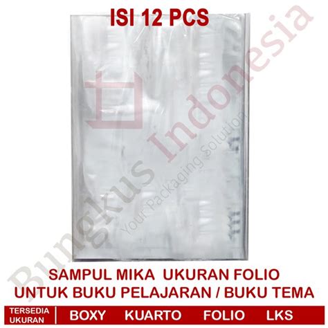 Jual Sampul Buku Mika Folio Isi Di Lapak Bungkus Indonesia Bukalapak