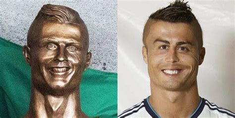 Mira Los Memes Más Graciosos De La Escultura De Cristiano Ronaldo Bocalista