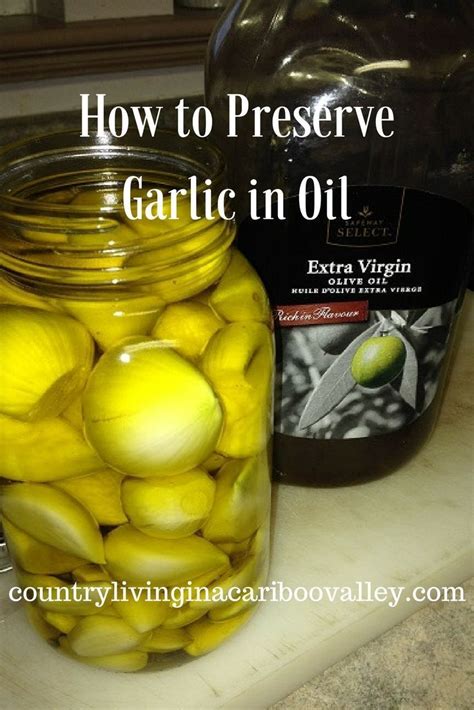 Preserving Garlic in Oil and Other Storage Methods