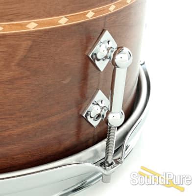 Craviotto Pc Walnut Custom Shop Drum Set Cherry Inlay Reverb