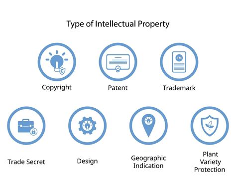 type Of Intellectual Property Rights such as copyright, trademark