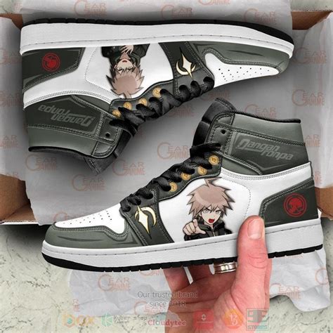 HOT Makoto Naegi Danganronpa Anime Air Jordan High Top Sneaker Shoes Express Your Unique Style