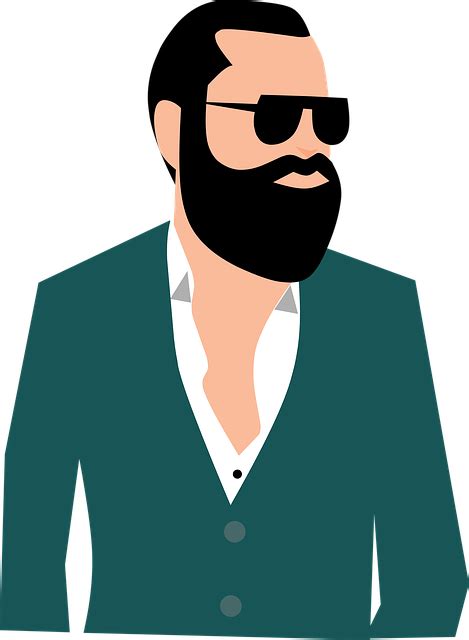 Free Beard Vector Graphics Download Beard Png Logo And Man Vector