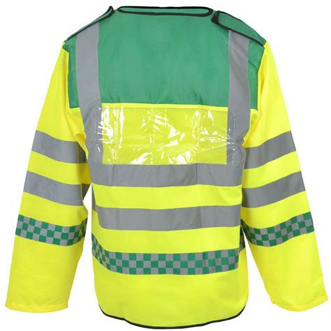 Plain Paramedic Hi Vis Long Sleve Vest Brook Hivis Low Price