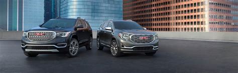 2019 GMC Acadia vs GMC Terrain Indiana | Andy Mohr Automotive