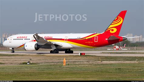 B 7837 Boeing 787 9 Dreamliner Hainan Airlines TYN LU JetPhotos