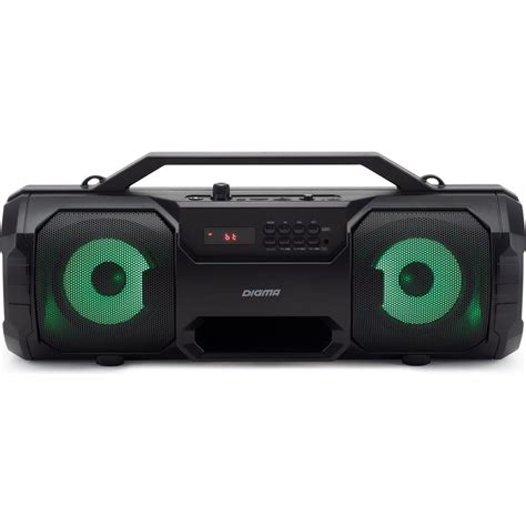 Портативная колонка DIGMA D-PS1525 черный 28W 2.0 BT 10 м 2000 mAh ...
