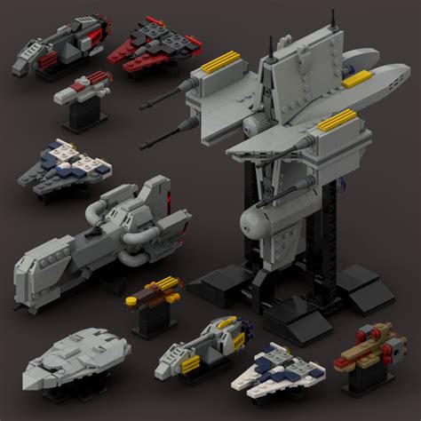 LEGO Acclamator-class Assault Ship Instructions / ky-e bricks