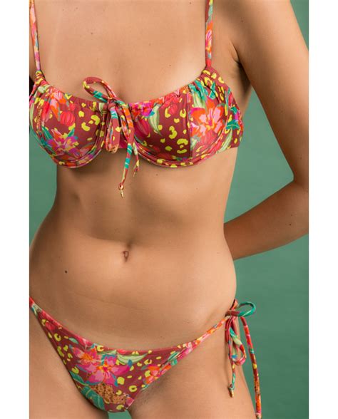 Bikini Tops Top Tropics Balconet Tie Brand Rio De Sol