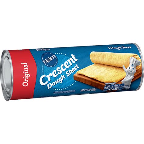 Pillsbury Dough Sheet, Crescent, Original 8 oz | Buns & Rolls | Miller ...