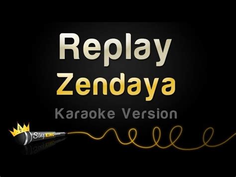 Replay Zendaya Lyrics