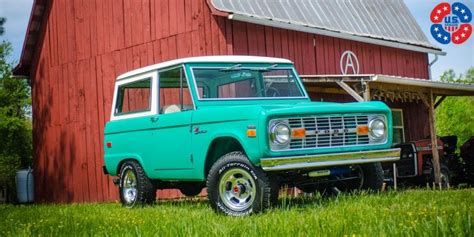 Ford Bronco w/ 15x8 US Mag Indy U101 Truck Wheels