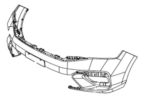 Fascia Delantera Chevrolet Aveo 2024 2025 Gm Parts