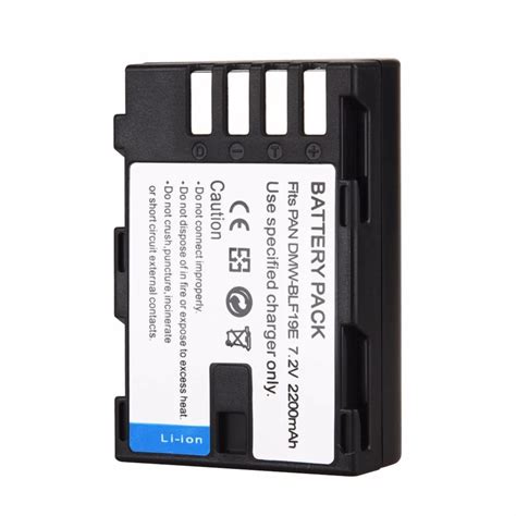 Mah Replacement Digital Camera Battery Dmw Blf E Blf For