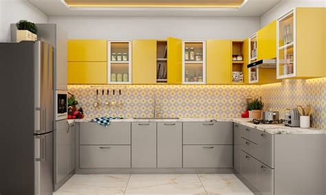 HDHMR Modern U Shape Modular Kitchen Designing Service At Rs 1850 Sq Ft